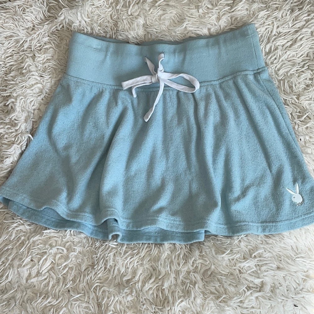 Playboy by Pacsun Poolside Terry mini skirt